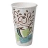 Dixie Paper Hot Cups, 16 Oz., Coffee Dreams Design, 500/Carton -Dixie Shop Hot Cups Paper 16oz Coffee Dreams Design 500 Carton 295303 medium