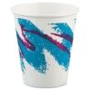 Dart Jazz Paper Hot Cups, 6 Oz. Polycoated - 1000 Pcs -Dixie Shop Jazz Paper Hot Cups 6oz Polycoated 50 Bag 20 Bags Carton 294940 medium