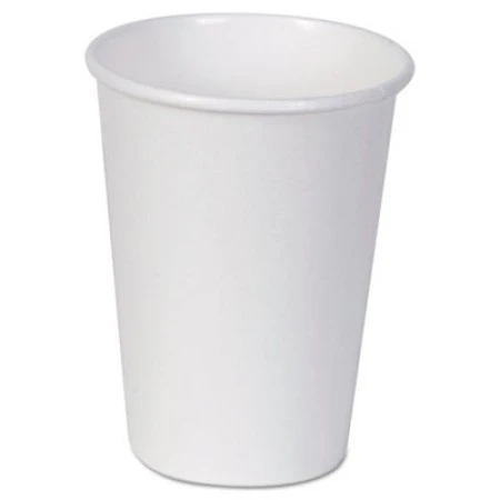 Dixie White Hot Paper Cups, Hot, 12 Oz., White, 50/Sleeves, 20 Sleeves/Carton 3 Dixie White Hot Paper Cups, Hot, 12 Oz., White, 50/Sleeves, 20 Sleeves/Carton