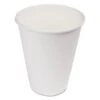 White Paper Hot Cups, 12 Oz., 1000/Carton -Dixie Shop Paper Hot Cups 12 oz White 20 Cups Sleeve 50 Sleeves Carton 294331 medium