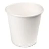 White Paper Hot Cups, 4 Oz., 1000/Carton -Dixie Shop Paper Hot Cups 4 oz White 20 Cups Sleeve 50 Sleeves Carton 294337 medium