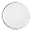 Dart White Vented Paper Lids For 16 Oz. Food Containers 3.9" Diameter, 500/Carton 2 Dart White Vented Paper Lids For 16 Oz. Food Containers 3.9" Diameter, 500/Carton -Dixie Shop Paper Lids for 16oz Food Containers White Vented 3 9 Dia 25 Bag 20 Bg Ctn 294995 medium