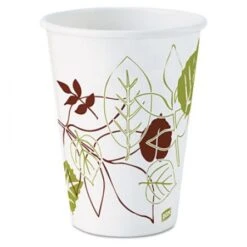 Dixie Pathways Paper Hot Cups, 12 Oz., 1000/Carton