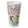 Dixie PerfecTouch Paper Hot Cups, 16 Oz., Coffee Dreams Design, 50/Pack, 20 Packs/Carton -Dixie Shop PerfecTouch Paper Hot Cups 16 oz Coffee Dreams Design 50 Pack 20 Packs Carton 295302 medium