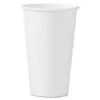 Dart Polycoated Hot Paper Cups, 16 Oz. White - 1000 Pcs -Dixie Shop Polycoated Hot Paper Cups 16 oz White 294926 medium