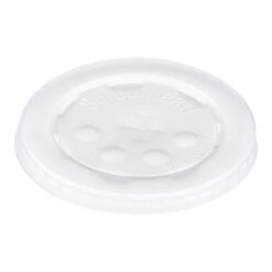 Dart Polystyrene Cold Cup Lids, 16-24 Oz Cups, Translucent - 2000 Pcs