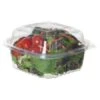 Eco-Products Renewable And Compostable Clear Clamshells, 6" X 6" X 3", 240/Carton -Dixie Shop Renewable and Compostable Clear Clamshells 6 x 6 x 3 80 Pack 3 Packs Carton 295590 medium