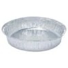 Round Aluminum To-Go Containers, 9" Dia., 500/Carton -Dixie Shop Round Aluminum To Go Containers 9 Dia 500 Carton 294252 medium