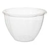 Eco-Products Salad Bowls, Clear, 48 Oz., 6.69" Dia, 300/Carton -Dixie Shop Salad Bowls Clear 48 oz 6 69 Dia 300 Carton 295623 medium