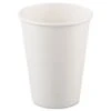 Dart Single-Sided Poly Paper Hot Cups, 12 Oz. White - 1000 Pcs -Dixie Shop Single Sided Poly Paper Hot Cups 12oz White 50 Bag 20 Bags Carton 294963 medium