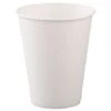 Dart Single-Sided Poly Paper Hot Cups, 8 Oz. White - 1000 Pcs -Dixie Shop Single Sided Poly Paper Hot Cups 8oz White 50 Bag 20 Bags Carton 294951 medium