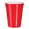 Dart Plastic Party Cold Cups, 16 Oz. Red - 1000 Pcs -Dixie Shop Solo Plastic Party Cold Cups 16oz Red 50 Bag 20 Bags Carton 294843 medium
