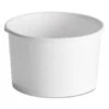 Chinet White Squat Paper Food Container, 8-10 Oz., 1000/Carton -Dixie Shop Squat Paper Food Container Streetside Design 8 10oz White 50 Pack 20 CT 297247 medium