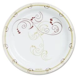 Dart Symphony Heavyweight Dinner Plate, 9", Tan, 125/Pack