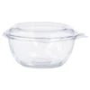Dart Tamper-Resistant, Tamper-Evident Clear Bowls With Dome Lid, 12 Oz. - 240 Pcs -Dixie Shop Tamper Resistant Tamper Evident Bowls with Dome Lid 12 oz Clear 240 Carton 294812 medium