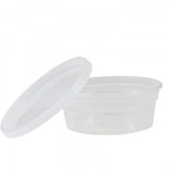 TigerChef Deli Container With Lid 8 Oz. - 80 Pcs