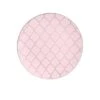 TigerChef Blush Plastic Appetizer Plate With Silver Lattice Pattern 7-1/4" - 10 Pcs -Dixie Shop TigerChef Blush Plastic Appetizer Plate with Silver Lattice Pattern 7 25 quot 10 pcs 313066 medium