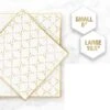 TigerChef Clear Gold Art Deco Square Coupe Appetizer Plate 8" - 10 Pcs 2 TigerChef Clear Gold Art Deco Square Coupe Appetizer Plate 8" - 10 Pcs -Dixie Shop TigerChef Clear Gold Art Deco Square Coupe Appetizer Plate 8 quot 10 pcs 313097 medium