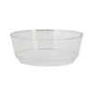 TigerChef Round Clear With Silver Rim Soup Bowl 14 Oz. - 10 Pcs -Dixie Shop TigerChef Clear Silver Soup Bowls 14 oz 10 pcs 308542 medium