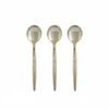 TigerChef Gold Glitter Two Tone Plastic Mini Spoons - 20 Pcs 1 TigerChef Gold Glitter Two Tone Plastic Mini Spoons - 20 Pcs -Dixie Shop TigerChef Gold Glitter Two Tone Plastic Mini Spoons 20 pcs 313235 medium