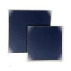 TigerChef Navy With Gold Trim Square Coupe Plastic Dinner Plate 10-1/2" - 10 Pcs -Dixie Shop TigerChef Gold Rim Square Navy Coupe Plastic Dinner Plate 10 5 quot 10 pcs 308568 medium