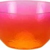 TigerChef Heavy Duty Neon Disposable Plastic Bowls Set, Pink And Orange, 60 Oz. - 4 Pcs -Dixie Shop TigerChef Heavy Duty Neon Disposable Pink Orange Plastic Bowls Set 60 oz 4 pcs 314339 medium