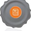 TigerChef Silver Scalloped Rim Disposable Dinner Plate 10", 60/Pack 2 TigerChef Silver Scalloped Rim Disposable Dinner Plate 10", 60/Pack -Dixie Shop TigerChef Silver Scalloped Rim Disposable Dinner Plate 10 quot 60 Pack 314334 medium