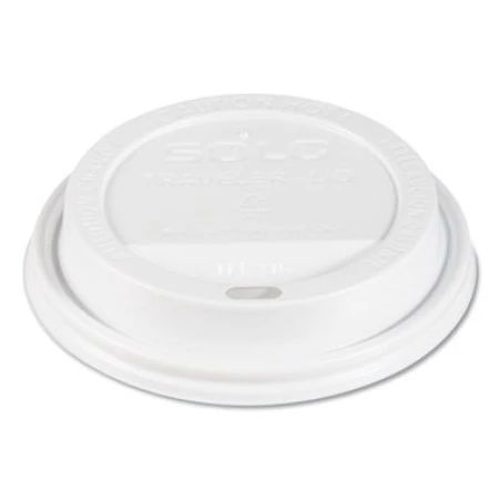 Traveler Cappuccino Style Dome Lid, Polypropylene, Fits 10-24 Oz. Hot Cups, White, 1000/Carton 3 Traveler Cappuccino Style Dome Lid, Polypropylene, Fits 10-24 Oz. Hot Cups, White, 1000/Carton