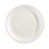 Dixie White Paper Plates, 6" Dia, 500/Packs, 2 Packs/Carton -Dixie Shop White Paper Plates 6 dia 500 Packs 2 Packs Carton 295304 medium