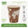 World Art Renewable Compostable Paper Hot Cups, 8 Oz., 50/Pack, 20 Pack/Carton 2 World Art Renewable Compostable Paper Hot Cups, 8 Oz., 50/Pack, 20 Pack/Carton -Dixie Shop World Art Renewable Compostable Hot Cups 8 oz 50 PK 20 PK CT 295541 medium